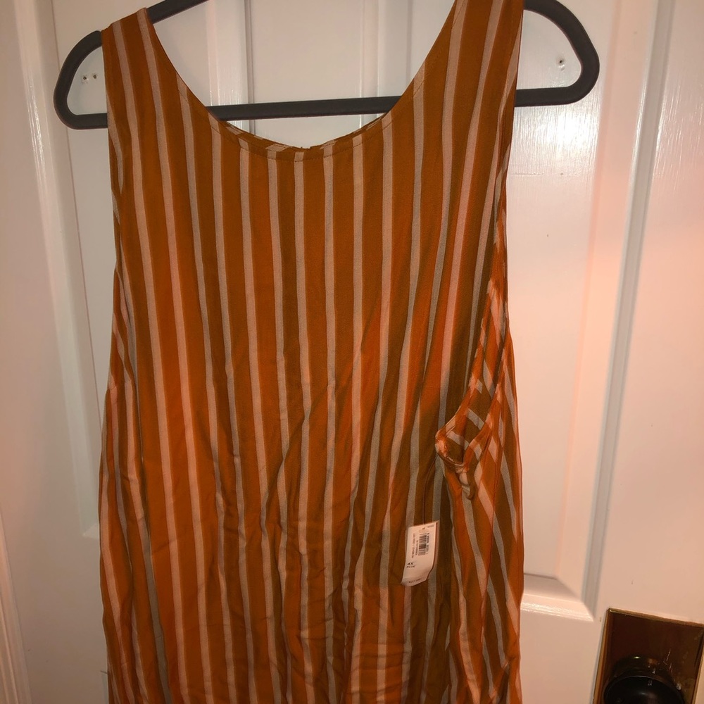NWT Mustard Yellow Sleeveless Top